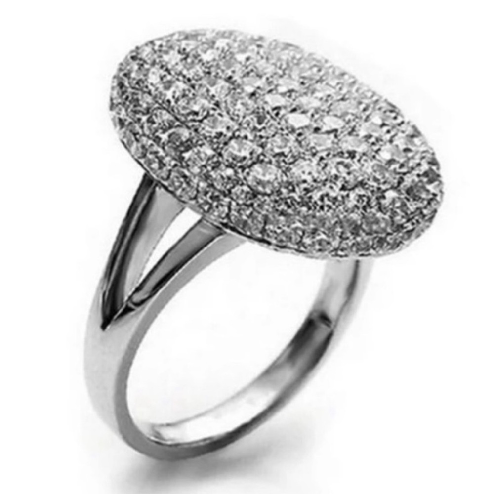 NEW BELLA ENGAGEMENT 925 STERLING SILVER DIAMOND RING, CUTE RING, SHINY RING. - Picture 7 of 7